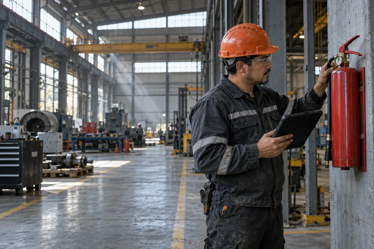 Escena ilustrativa de inspectores